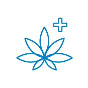 Medical marijuana icon