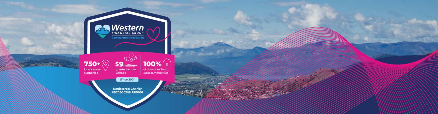 Local Stories Western Financial Group Donates Banner