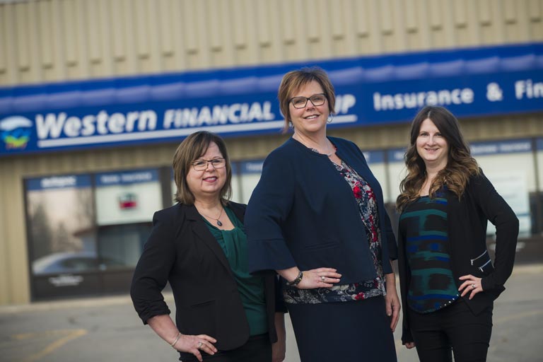The Western Financial Group Brandon team is celebrating their 100th year in business