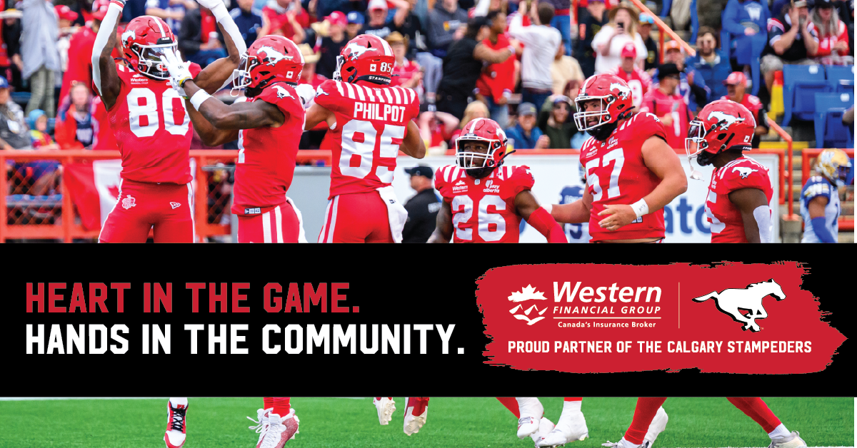 Western Supports Calgary Stampeders