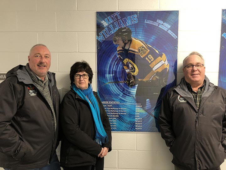 The Lacombe Western Financial Group team is ready to support the 2019 Allan Cup