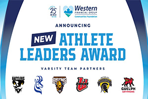 The Western Communities Foundation launches the Athlete Leaders Award, supporting student-athletes who demonstrate leadership, resilience, and community impact.