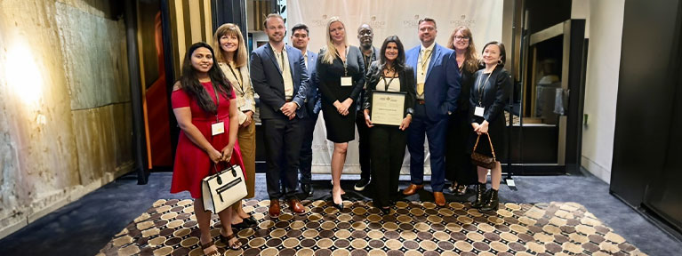 Western Financial Group team celebrating 2025 National Business Excellence Award win in Canada