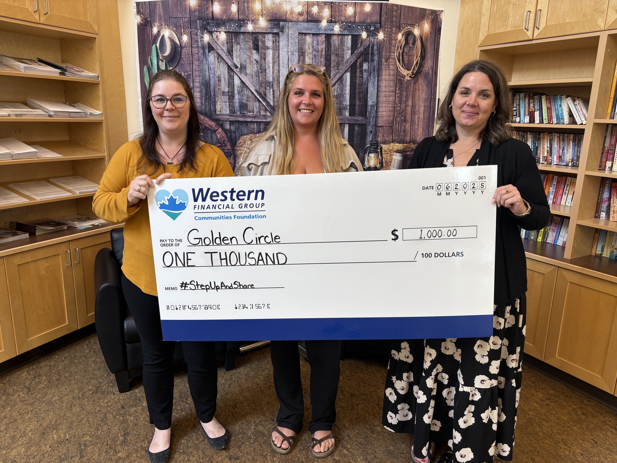 Red Deer Western Financial Group Donations