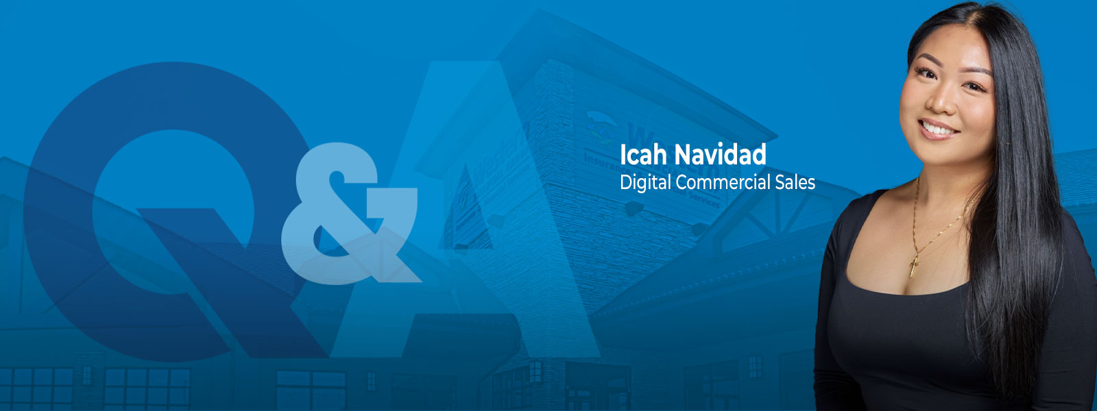 Western Financial Group’s Icah Navidad, Digital Commercial Sales, discussing business insurance with Canadian entrepreneurs