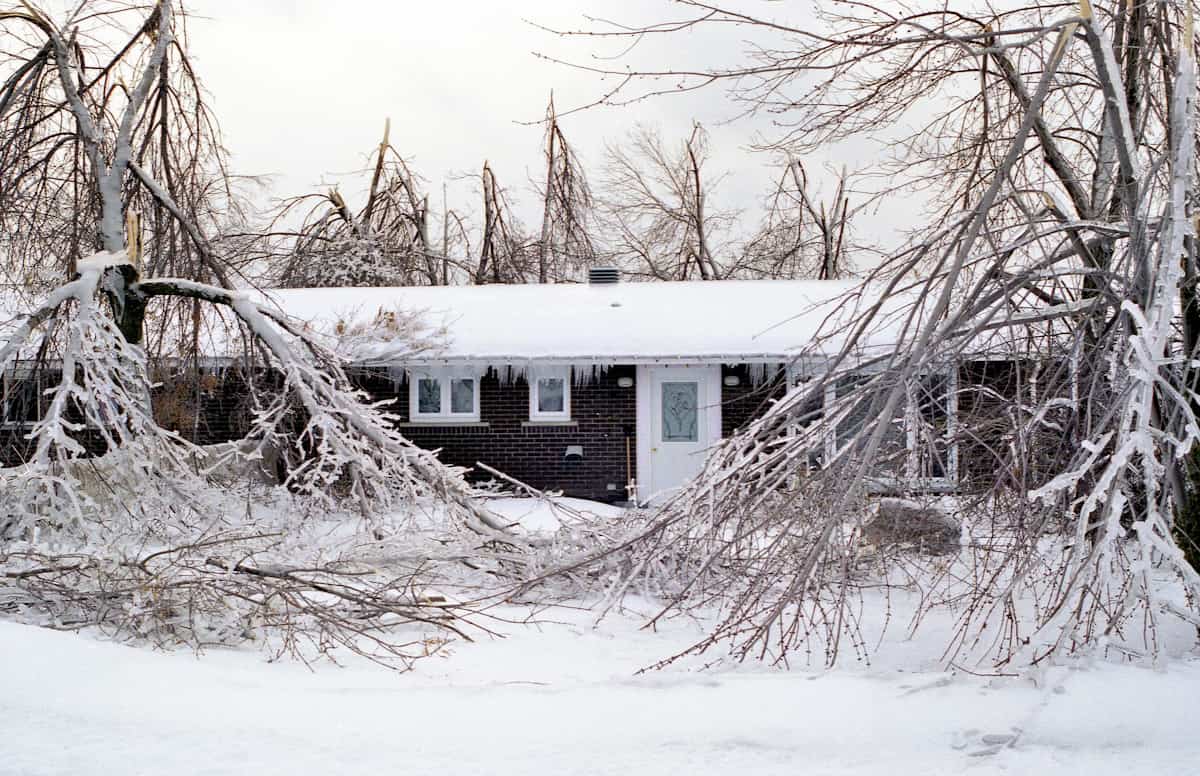 Winter Damage Home insurance Ontario