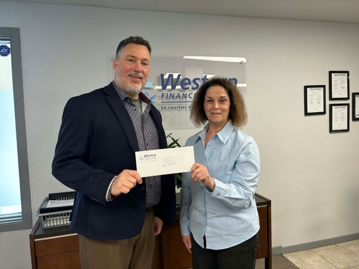 New Brunswick Western Financial Group Donations