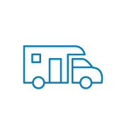 Recreational vehicle icon