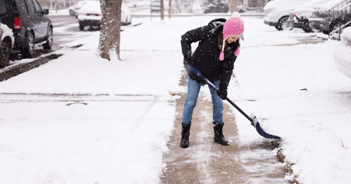 Safely Cleaning Your Sidewalk