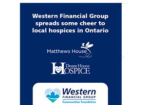 Western Financial Group spreads some cheer to local hospices