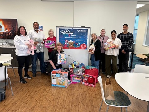 Holiday Toy Drive Victoria BC Insurance Broker