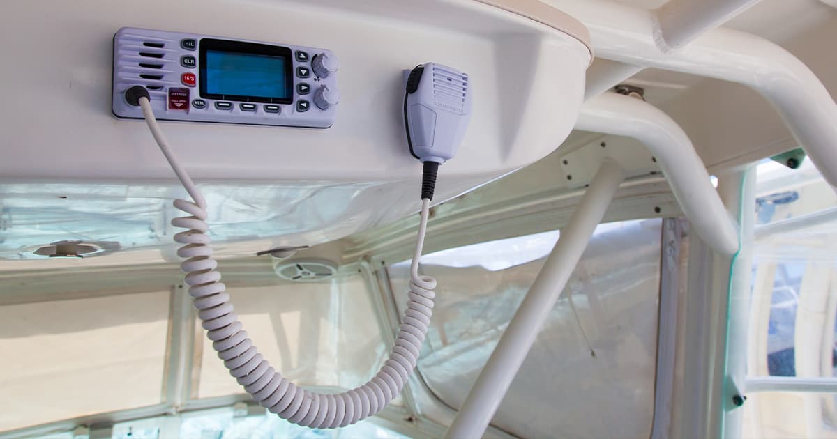 Why Does My Boat Need a VHF Radio