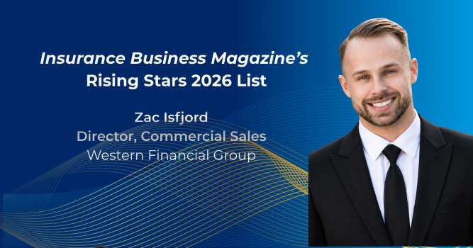 Zac Isfjord Named Insurance Business Canada Rising Star