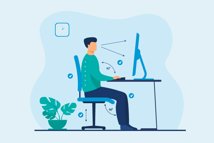 Why you should care about ergonomic posture when working from home