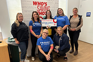 Western Employees Support Canadian Blood Services