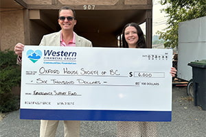 Oxford House Society of BC Receives $6,000 Emergency Grant